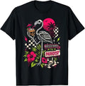 Welcome to Paradise Goth Summer Skeleton Flamingo Sunset Unisex , , , Long Sleeve Tee