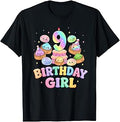 9th Birthday Girl Dumpling Shirt Cute Kawaii Dumpling Party Unisex , , , Long Sleeve Tee