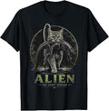 Alien Short Version Cat Sci-Fi Horror Parody Funny Unisex , , , Long Sleeve Tee