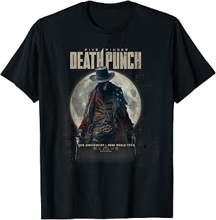 Five Finger Death Punch 2026 World Tour Unisex , , , Long Sleeve Tee