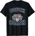 Couch Coach Football Soccer Funny Unisex , , , Long Sleeve Tee