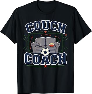 Couch Coach Football Soccer Funny Unisex , , , Long Sleeve Tee
