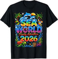 Sea World Family Adventure 2026, Family Sea World Matching Unisex , , , Long Sleeve Tee