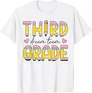 Third Grade Crew Back to School Funny Team 3rd Grade Pencil Unisex , , , Long Sleeve Tee