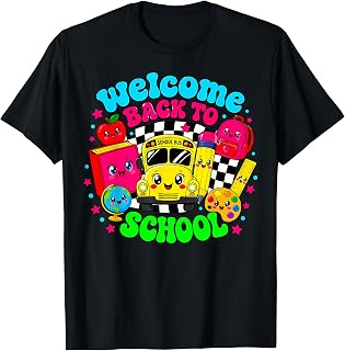 Welcome Back to School First Day of School Teachers Students Unisex , , , Long Sleeve Tee