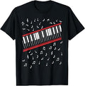 Funny 1980s Beat It Piano Beat Music Cosplay Keyboard Player Unisex , , , Long Sleeve Tee