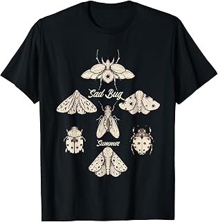 Sad Bug Summer Insects Lover Men Women Unisex , , , Long Sleeve Tee