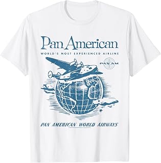 World Airways Around the Globe Vintage Advertisement Unisex , , , Long Sleeve Tee