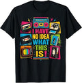 90s Outfits for Kids 80s 90s Boys Girls Retro Style Unisex , , , Long Sleeve Tee