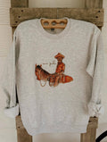 Cowpoke Crew Unisex , , , Long Sleeve Tee