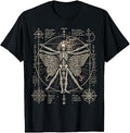 Gothic Skeleton Moth Fairy Occult Vintage Art Unisex , , , Long Sleeve Tee