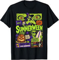 Funny Summerween Vibes Spooky Summer Ghoul Summerween Goth Unisex , , , Long Sleeve Tee