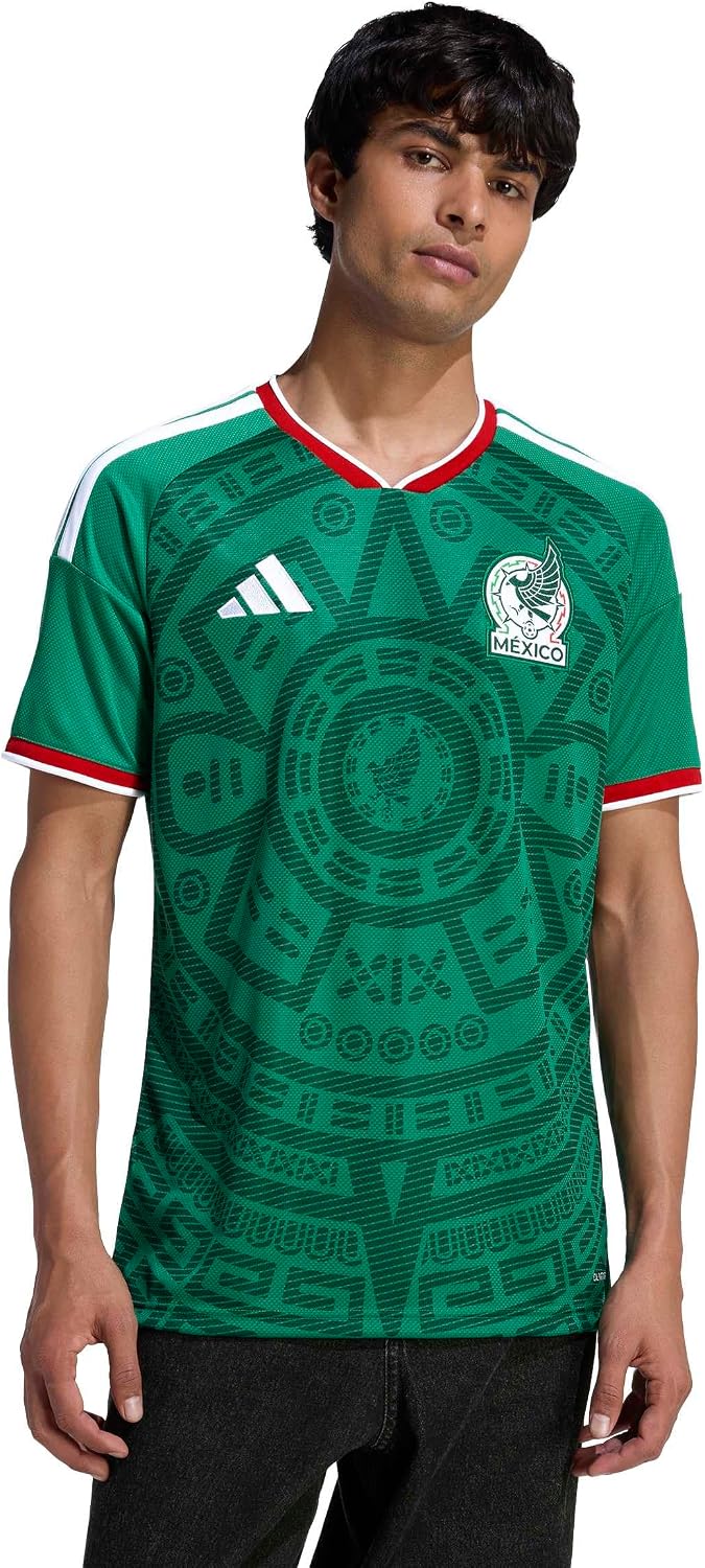 Men's Mexico 26 Home Replica Jersey Unisex , , , Long Sleeve Tee