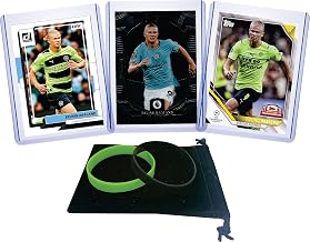 Erling Haaland (3) Assorted Soccer Cards &/or Sticker Cards Gift Pack Unisex , , , Long Sleeve Tee