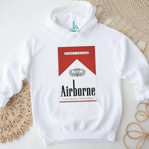 82nd Airborne Division Paratroopers “Airborne” Red Pack Style T Shirt