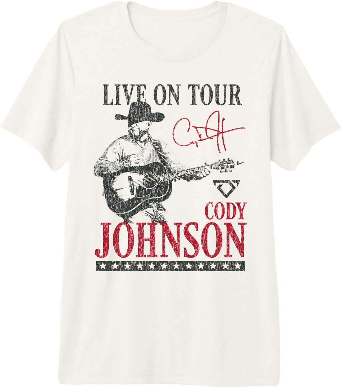 Cody Johnson Live on Tour Premium Tri-Blend Unisex , , , Long Sleeve Tee