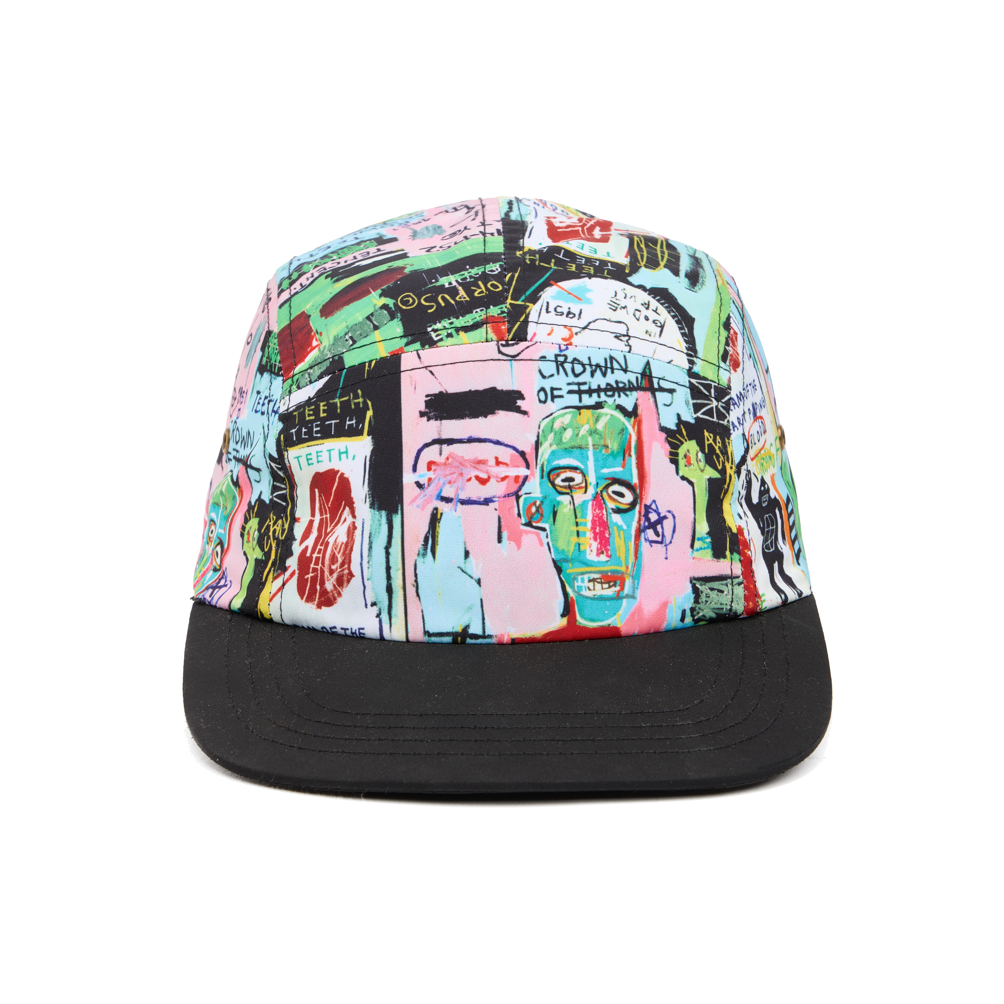 Jean-Michel Basquiat "in Italian" All-Over Print Cap Unisex , , , Long Sleeve Tee