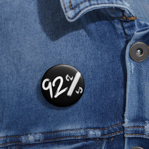 92% Black Women Button