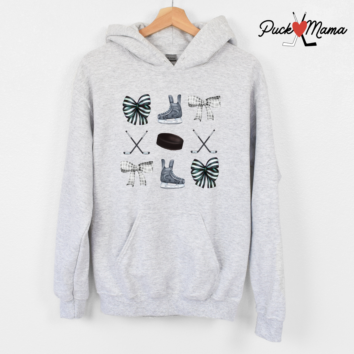Coquette Hockey Hooded Unisex , , , Long Sleeve Tee