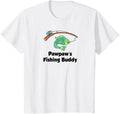 Pawpaw's Fishing Buddy Grandson or Granddaughter Fish Unisex , , , Long Sleeve Tee