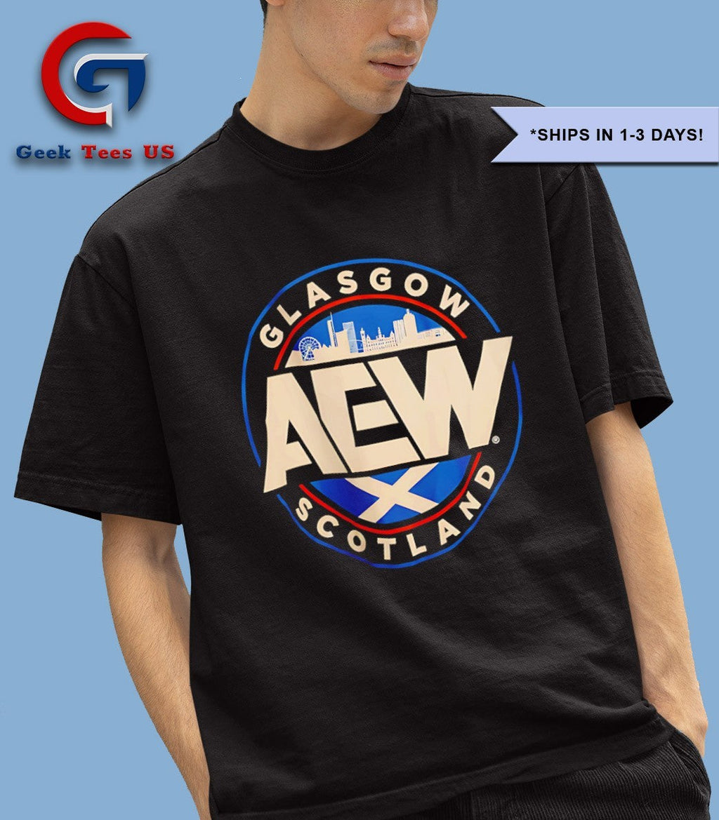Aew glasgow scotland shirt Unisex , , , Long Sleeve Tee