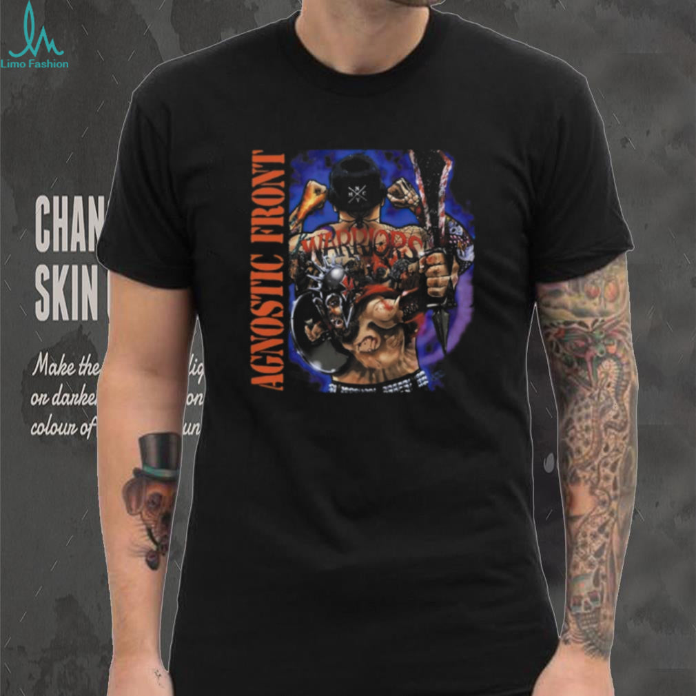 Agnostic Front Warriors NYHC Graphic Black T Shirt