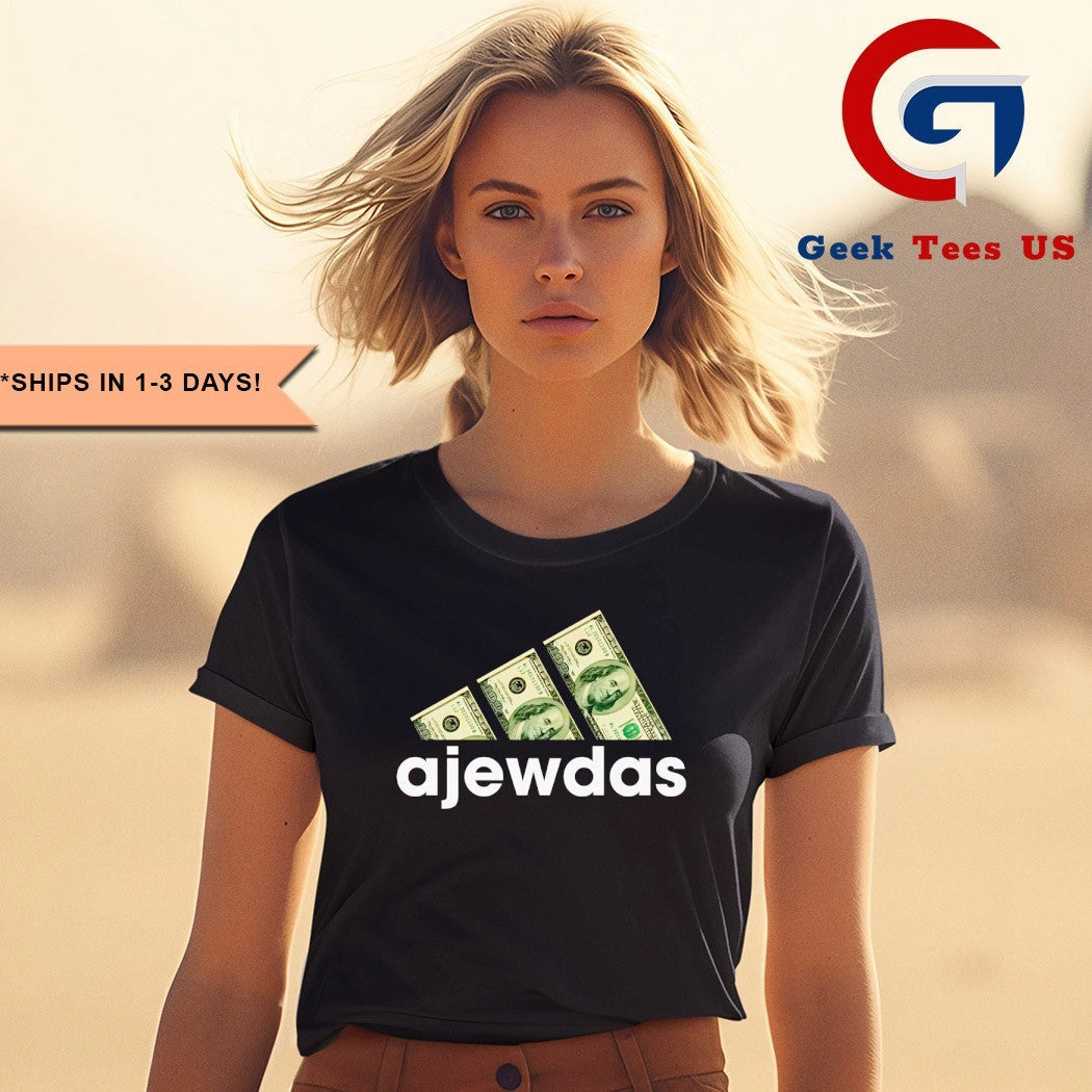 Ajewdas Jews logo parody shirt Unisex , , , Long Sleeve Tee