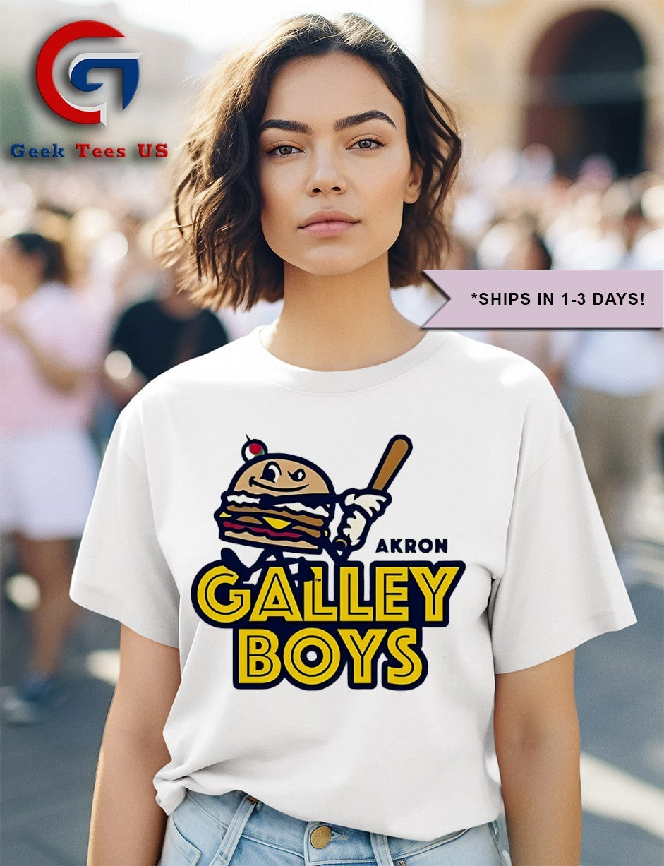 Akron RubberDucks Galley Boys 2025 shirt Unisex , , , Long Sleeve Tee