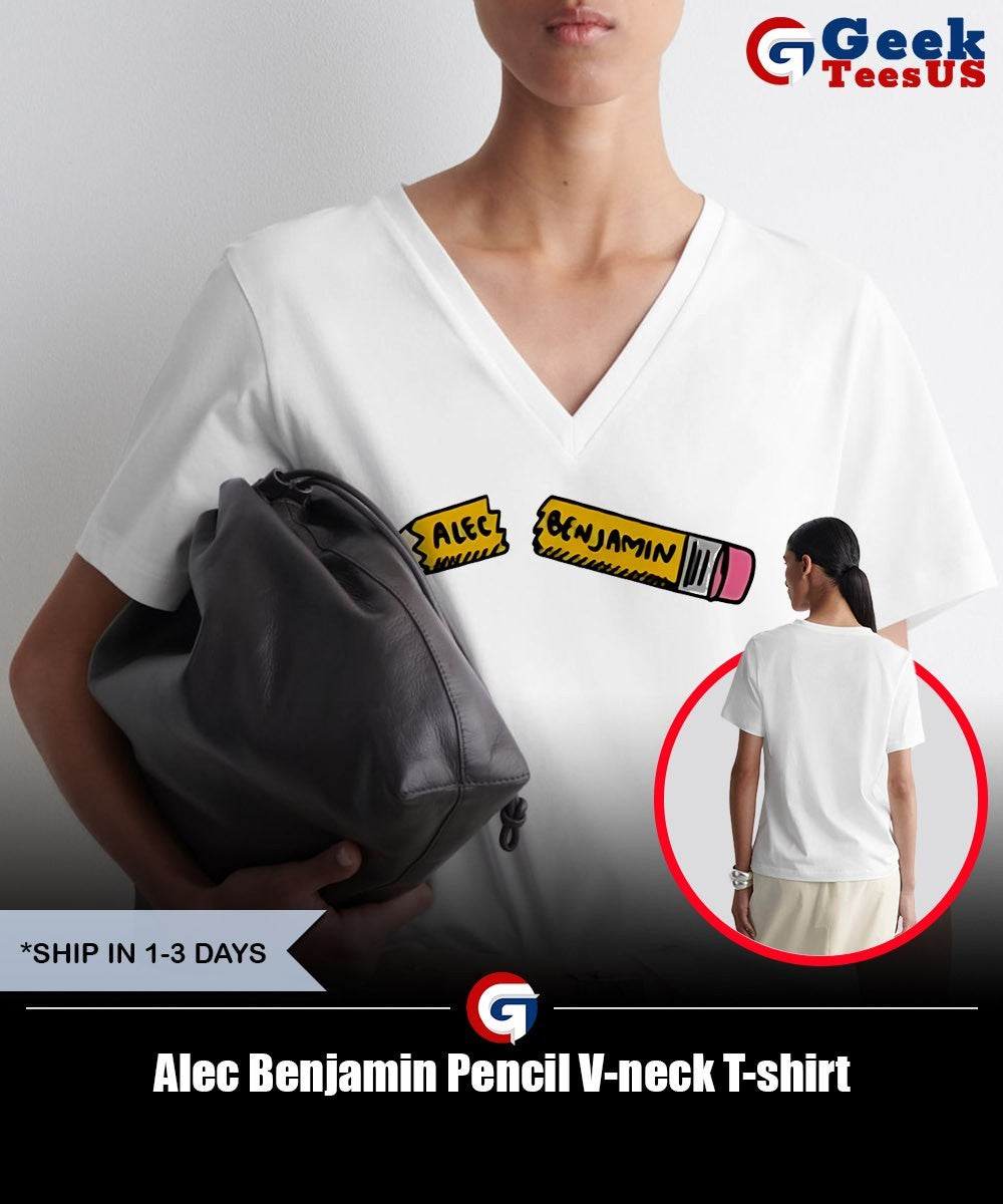 Alec Benjamin Pencil shirt Unisex , , , Long Sleeve Tee