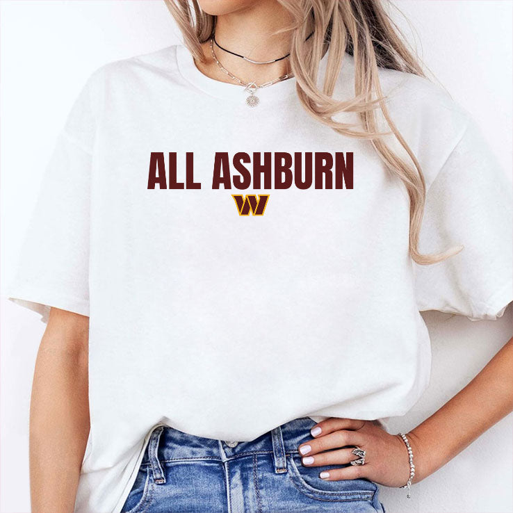 All Ashburn Washington Commanders T Shirt