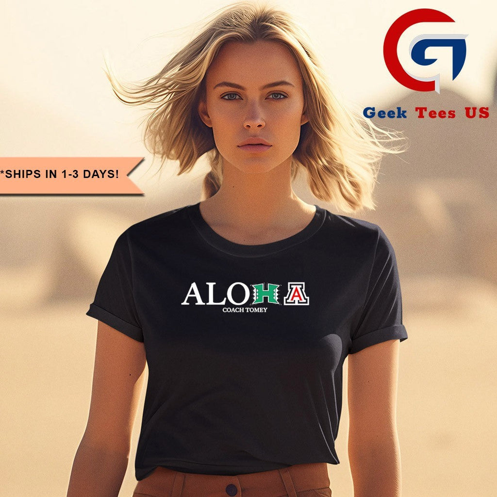 Aloha Coach Tomey Hawaii and Arizona shirt Unisex , , , Long Sleeve Tee