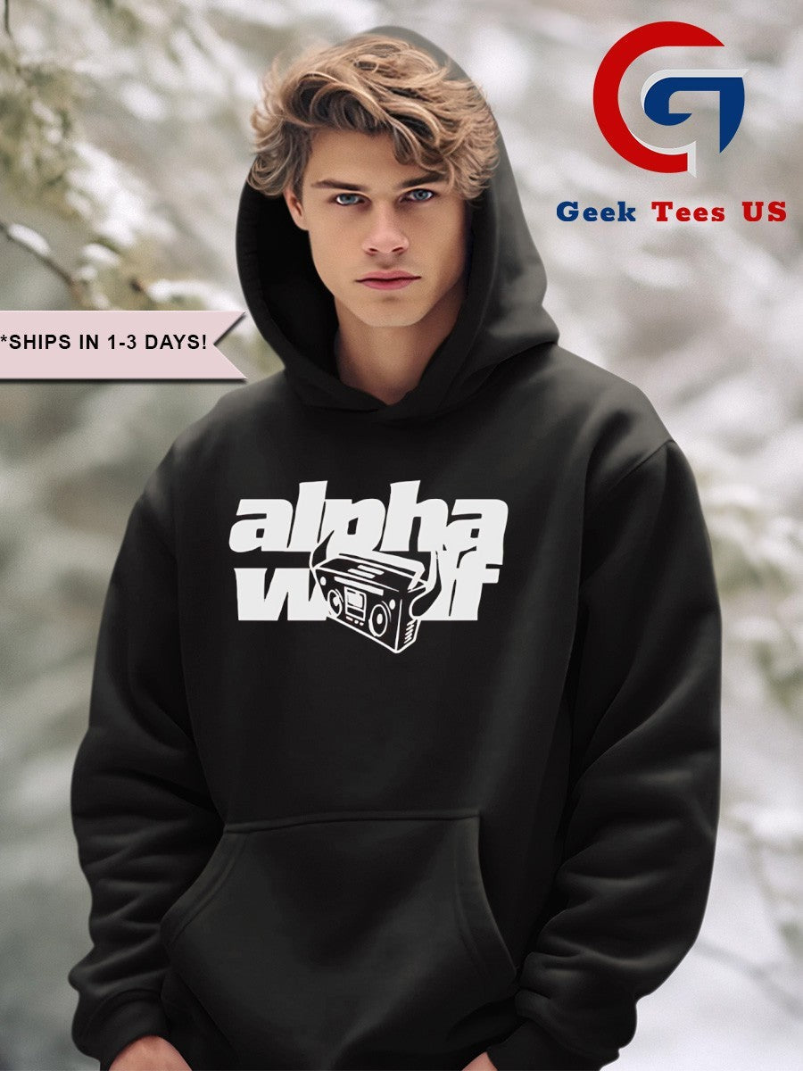 Alpha wolf devil boombox shirt Unisex , , , Long Sleeve Tee