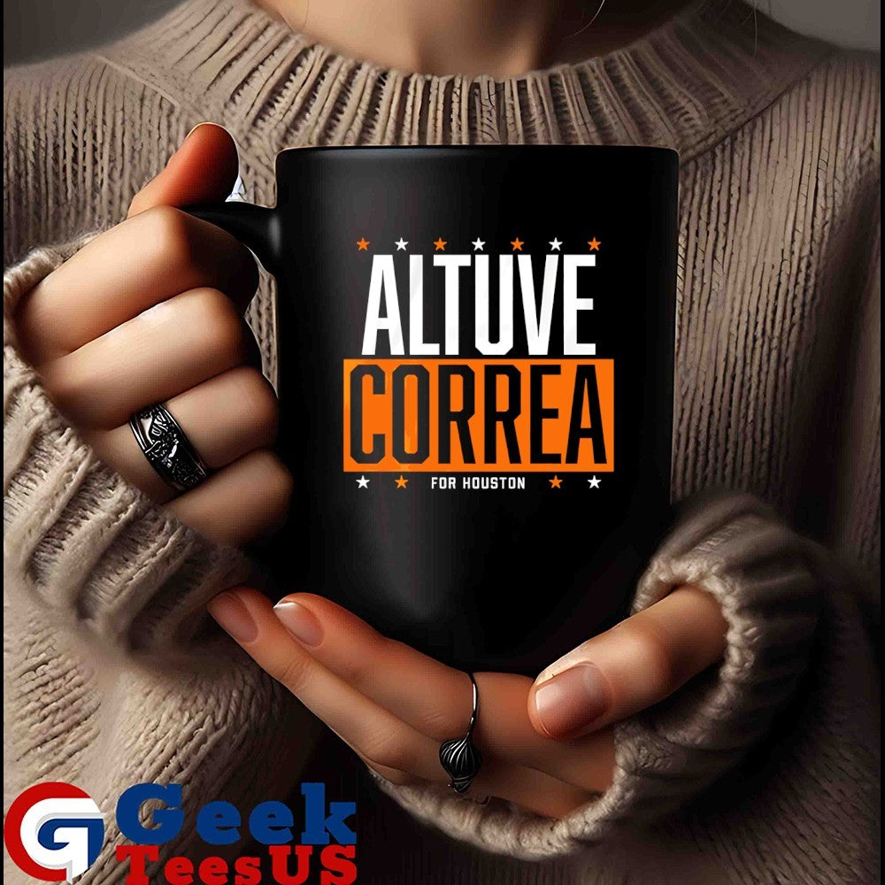 Altuve Correa for Houston Astros MLB shirt Unisex , , , Long Sleeve Tee