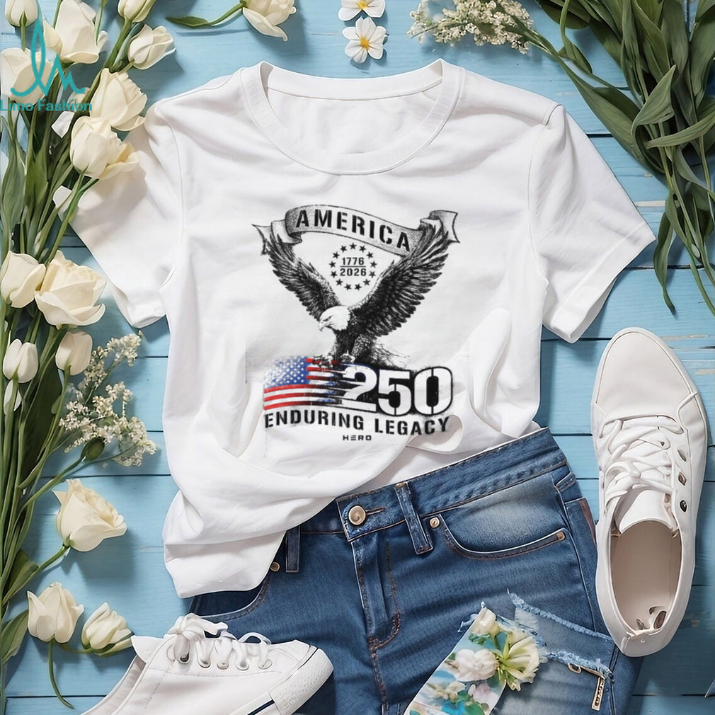 America 250th Anniversary Semiquincentennial Eagle T Shirt Enduring Legacy