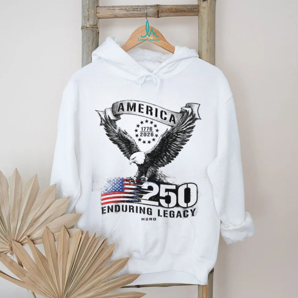 America 250th Anniversary Semiquincentennial Eagle T Shirt Enduring Legacy