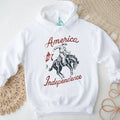 America 250th Independence Vintage Cowboy Bucking Horse T Shirt