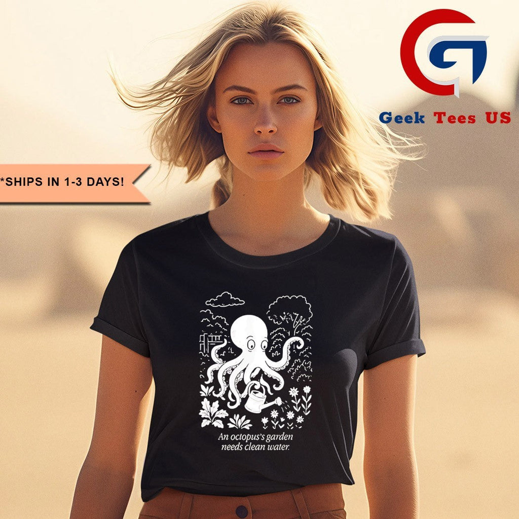 An Octopus’s Garden Needs Clean Water shirt Unisex , , , Long Sleeve Tee