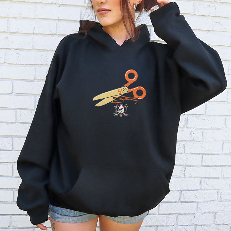 Anaheim Ducks Cutter Gauthier Scissors Shirt