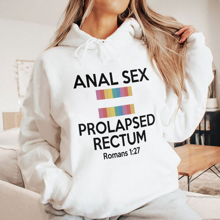 Anal Sex Prolapsed Rectum Romans 1 27 T Shirt
