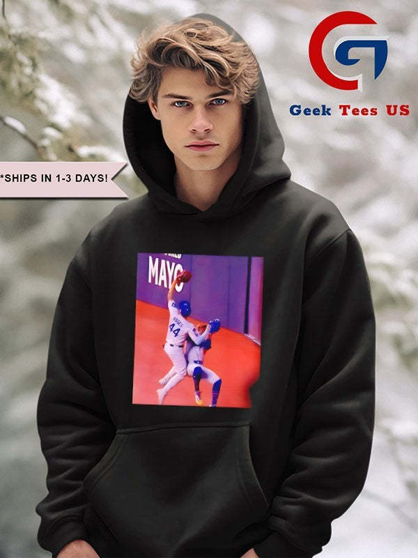Andy Pages 2025 World Series Game Saving Catch photo shirt Unisex , , , Long Sleeve Tee