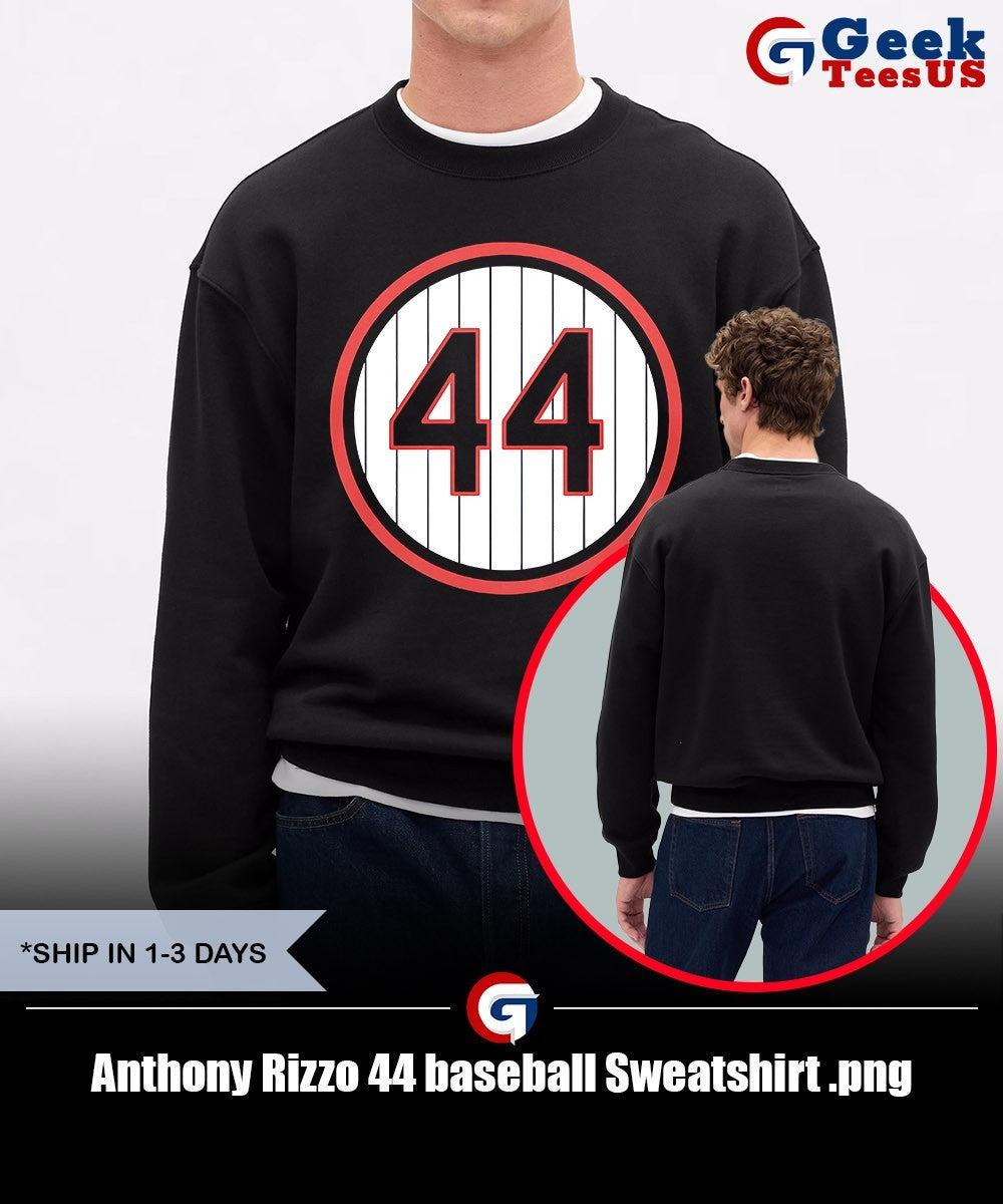 Anthony Rizzo 44 baseball shirt Unisex , , , Long Sleeve Tee