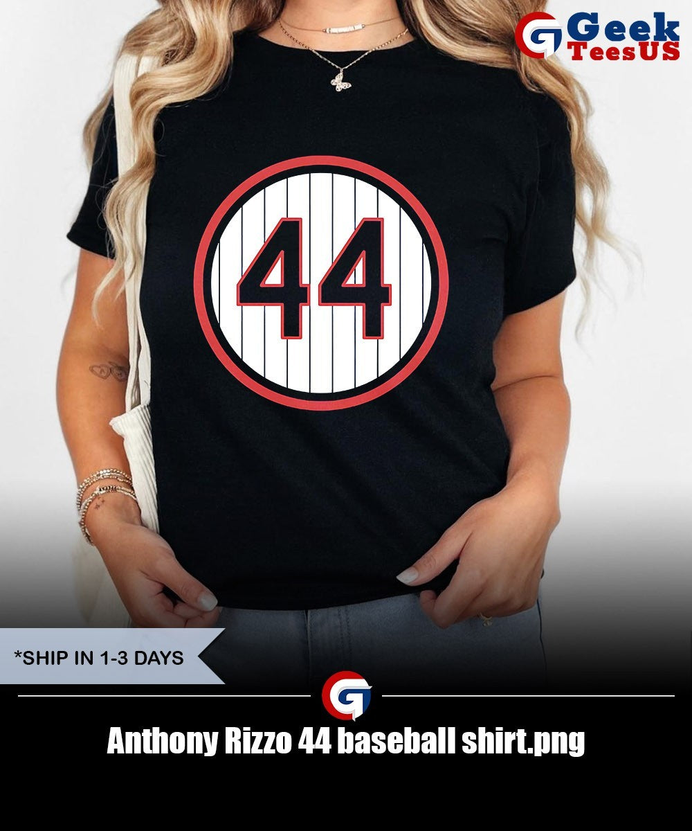 Anthony Rizzo 44 baseball shirt Unisex , , , Long Sleeve Tee
