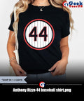 Anthony Rizzo 44 baseball shirt Unisex , , , Long Sleeve Tee