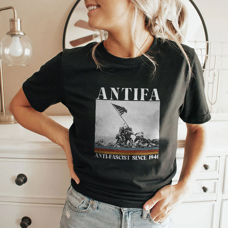 Antifa Anti-Fascist Since 1941 T Shirt