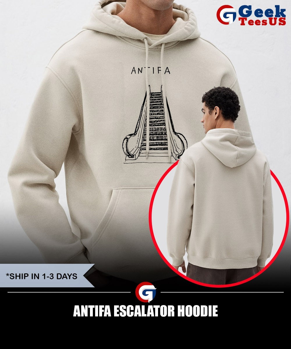 Antifa Escalator shirt Unisex , , , Long Sleeve Tee