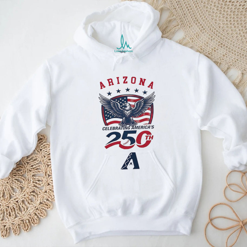 Arizona D Backs Celebrating America’s 250th Baseball Jersey T Shirt Custom Name