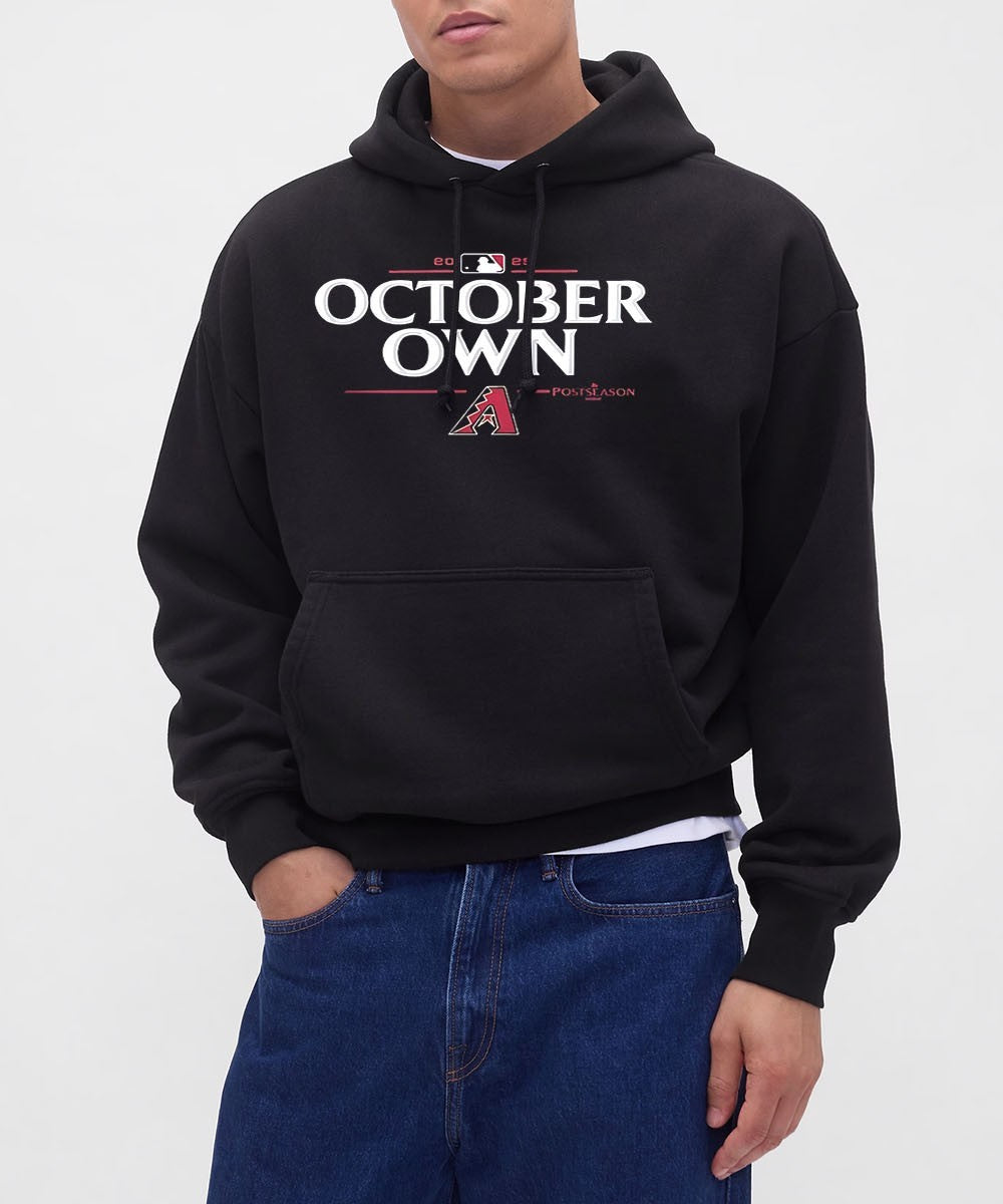 Arizona Diamondbacks 2025 MLB Postseason Own October shirt Unisex , , , Long Sleeve Tee