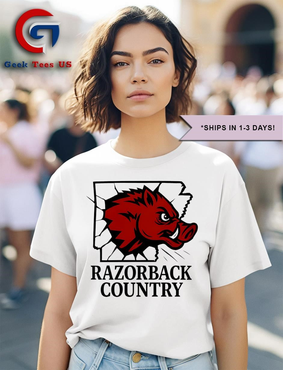 Arkansas Razorbacks country shirt Unisex , , , Long Sleeve Tee