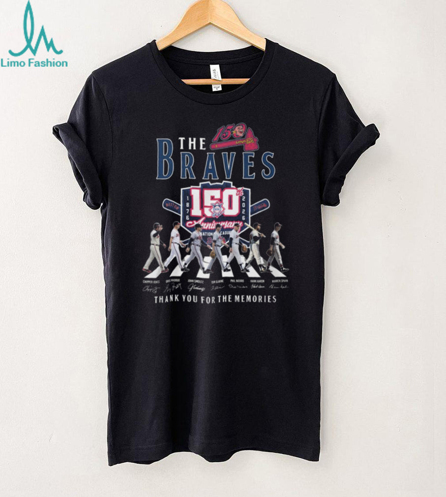 Atlanta Braves 150th Anniversary Legends Abbey Road Parody Tee