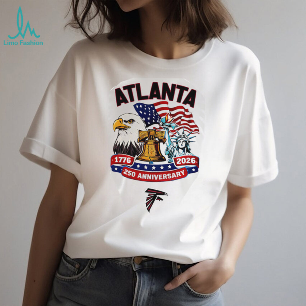 Atlanta Falcons 250th Anniversary American Independence 1776 2026 Custom Jersey T Shirt